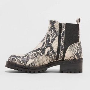 snakeskin boots target